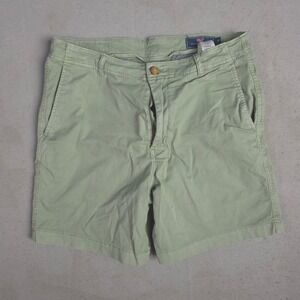 Vineyard Vines Men's Shorts Light Green Chino Flat Front Size 30